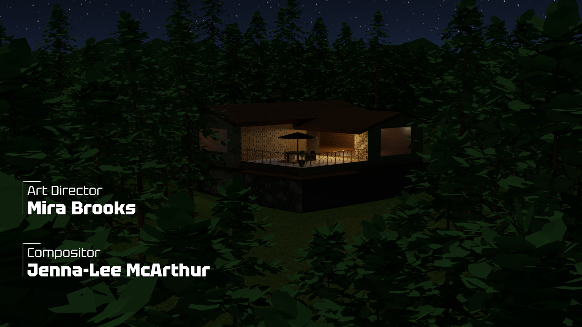 Montage de Crédits de Film