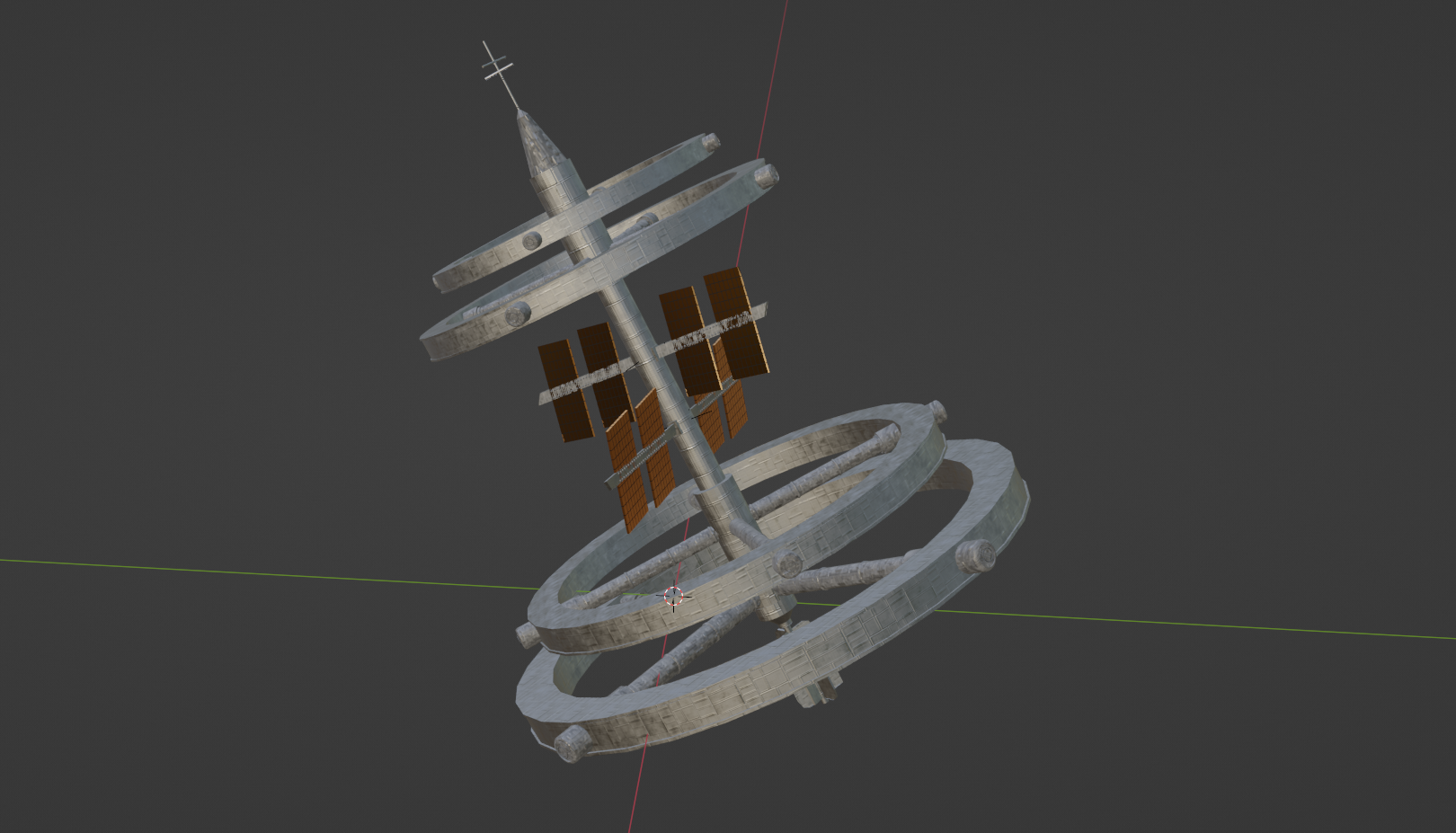 Image Blender du vaisseau